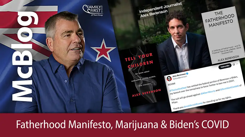 Alex Berenson on Fatherhood Manifesto, Marijuana & Biden’s COVID