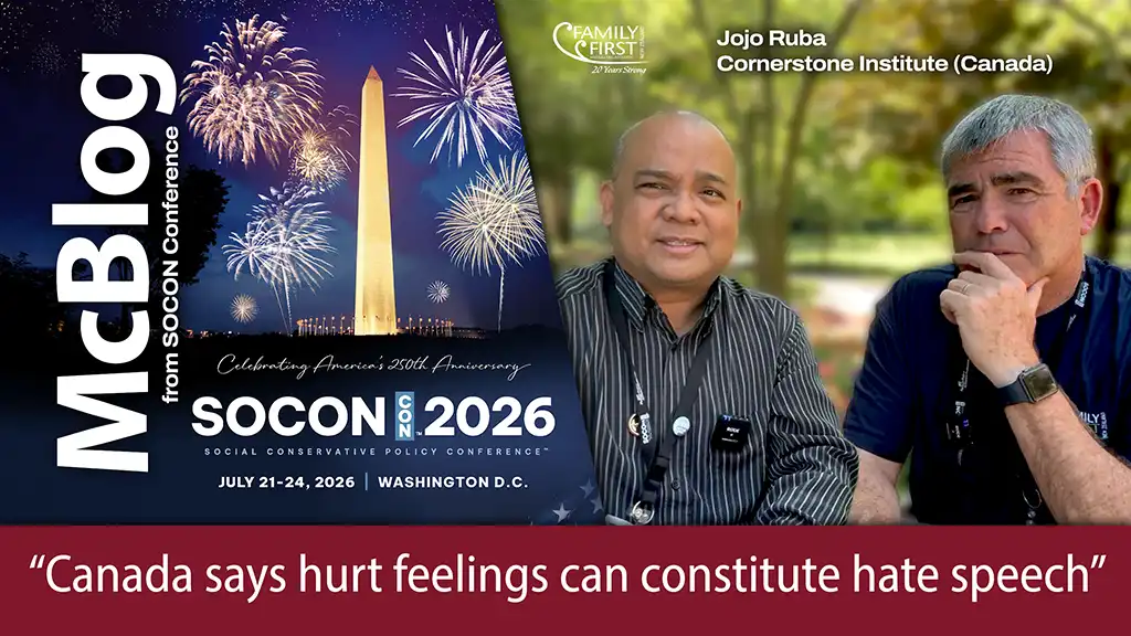 McBlog: “Canada says hurt feelings can constitute hate speech”