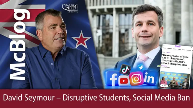 David Seymour - Disruptive Students, Social Media Ban