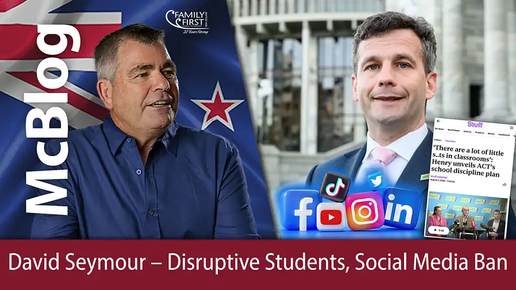 David Seymour - Disruptive Students, Social Media Ban